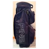 PING Burl Oaks Golf Bag & Irons