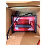 Three-Piece Lot: Simer Geyser Pump, Husky Charger, Ryobi Door Lock Kit