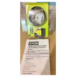 Three-Piece Lot: Simer Geyser Pump, Husky Charger, Ryobi Door Lock Kit