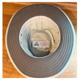 Lot of 4 Hats by Tilley Authentic, Sun Protection Zone, Dorfman Pacific Co & Polo RL