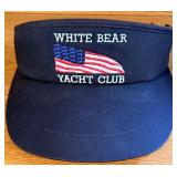 9 Golf Visors with Assorted Club Logos