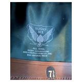 ACE Mfg Flight Ace All Wool Cap & Army Cap Lot with Belt Pants Shirt