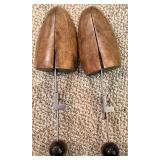 Vintage Wooden Shoe Trees - 12 Pair Assorted Set
