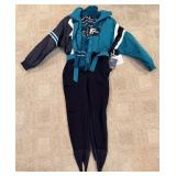 Tyrolia Skiwear Snow Suit - Teal & Black - Size 12 New with tags and Tyrolla Sweater