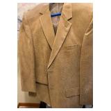 Assorted Mens Dresswear including Dress Shirts, Slacks, Ties, Suit Coats and Shoes