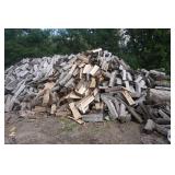 Pick Up Truck Bed Load of Mixed Species Pre Cut and Split Firewood