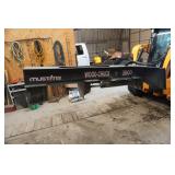 Wood Chuck Model 3000 Skid Loader Heavy Duty Log Splitting Attachment