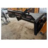 Wood Chuck Model 3000 Skid Loader Heavy Duty Log Splitting Attachment
