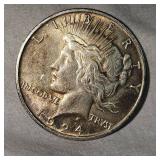 1924 Peace Dollar $1