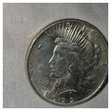 1922 X.F. Peace Dollar $1-Very Nice