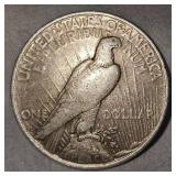 1922D  Peace Dollar $1