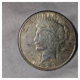 1923 S Peace Dollar $1-Very Nice
