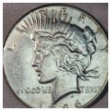 1926S Peace Dollar $1-Fine-Very Clean