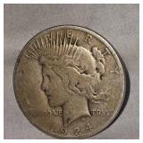 1924S  Peace Dollar $1
