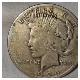 1924S  Peace Dollar $1