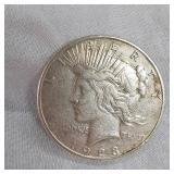 1923S Peace Dollar $1-Very Clean