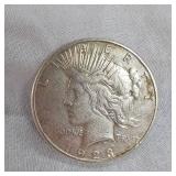 1923S Peace Dollar $1-Very Clean