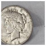 1922D Peace Dollar $1