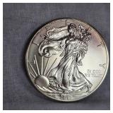 2013 Silver Eagle UNC w/Toning