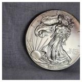 2013 Silver Eagle UNC w/Toning