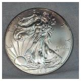 2013 Silver Eagle UNC w/Toning