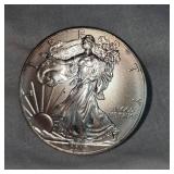 2013 Silver Eagle UNC w/Toning