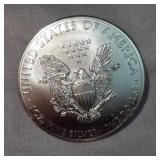 2013 Silver Eagle UNC w/Toning