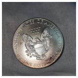 2013 Silver Eagle UNC w/Toning