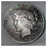1924 Peace Dollar $1