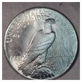 1925 Peace Dollar $1 AU