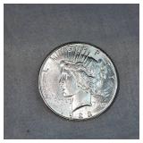 1923 S Peace Dollar $1 AU