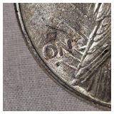 1926 Peace Dollar $1 VF w/Toning