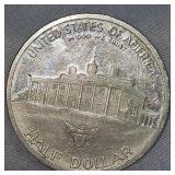 1982 Washington Silber(9%) Half Dollar, VF Reverse and 