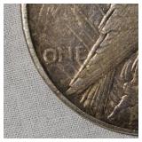 1922D Peace Dollar $1