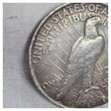 1922 Peace Dollar $1-Beautiful Rose/Gold Toning
