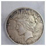1923 Peace Dollar $1