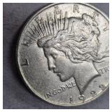 1922 Peace Dollar $1-Very Nice