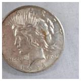 1922D Peace Dollar $1-Very Nice