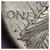 1922D Peace Dollar $1-Very Nice