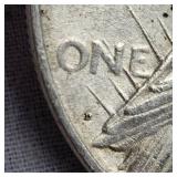 1922D Peace Dollar $1-Very Nice