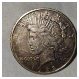 1922D Peace Dollar $1