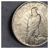1922D Peace Dollar $1-VG