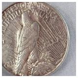 1922D Peace Dollar $1-VG