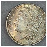 1921 Morgan Dollar $1=VG Beautiful Toning