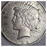 1922 Peace Dollar $1