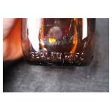 Glass Bottles - Amber & Clear One-Quart Capacity