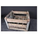 Crate - Vintage Wood & Metal Bottle Dividers