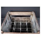 Crate - Vintage Wood & Metal Bottle Dividers