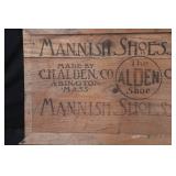 Advertising Sign - The Alden Shoe Co. Mannish Shoes for Boys
