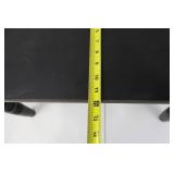 Coffee Table - Black Painted Wood with Turned Legs